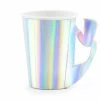 PartyDeco Mermaid Iridescent Paper Cups