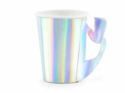 PartyDeco Mermaid Iridescent Paper Cups
