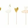 Favor Lane Cake Toppers Lovely Swan Cake Topper Kit