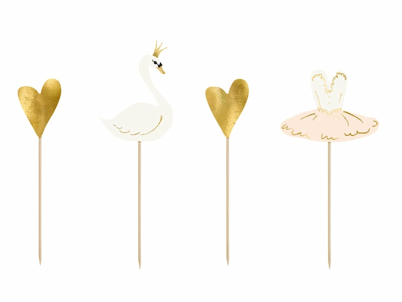 Favor Lane Cake Toppers Lovely Swan Cake Topper Kit 3 Favor Lane Cake Toppers Lovely Swan Cake Topper Kit