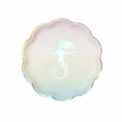 Talking Tables Christening We Heart Mermaids Paper Plates