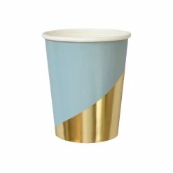 Harlow + Grey WEDDINGS Malibu - Blue Colorblock Paper Cups