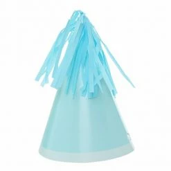 Five Star Party Co Tassel Party Hats 10 Pack - Classic Pastel Blue