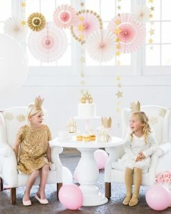 My Minds Eye Princess Pink Party Fans WEDDINGS