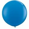 Qualatex 90cm Jumbo Round Balloon - Dark Blue 75cm + 90cm Round Latex Balloons