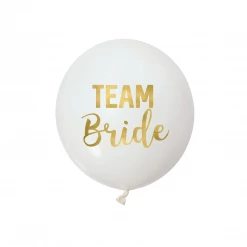 The Little Party Event Co WEDDINGS TEAM BRIDE - Vinyl Balloon Stickers