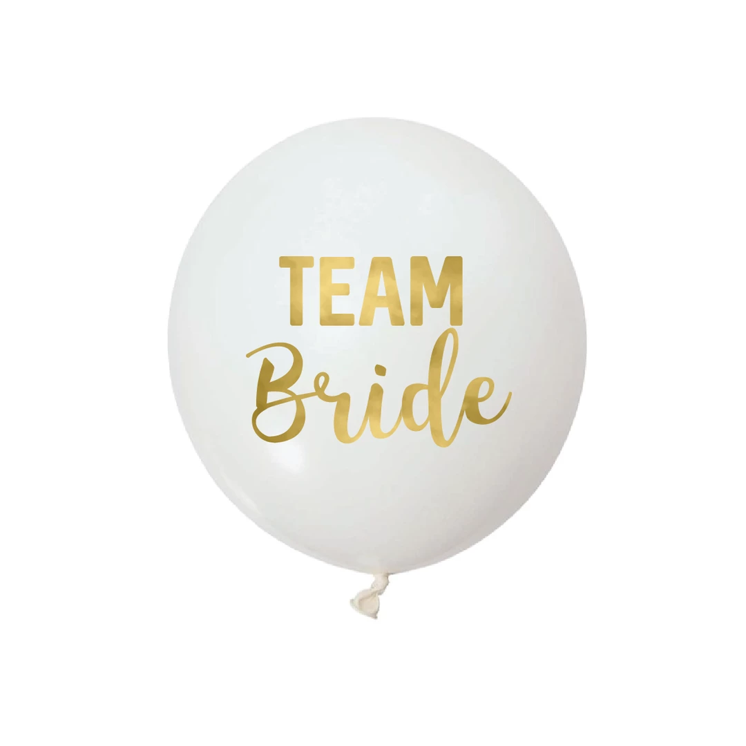 The Little Party Event Co WEDDINGS TEAM BRIDE - Vinyl Balloon Stickers 4 The Little Party Event Co WEDDINGS TEAM BRIDE - Vinyl Balloon Stickers