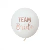 The Little Party Event Co WEDDINGS TEAM BRIDE - Vinyl Balloon Stickers