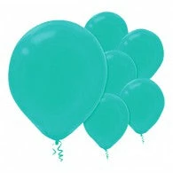 Favor Lane 12cm + 18cm Mini Latex Balloons Mint Aquamarine 12cm Mini Balloon