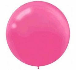 Favor Lane 60cm Round Latex Balloons 60cm Jumbo Round Balloon - Fuchsia Pink