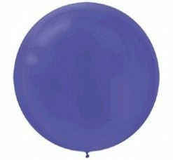 Favor Lane 60cm Jumbo Round Balloon - Purple 60cm Round Latex Balloons