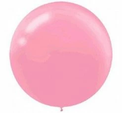 Favor Lane 60cm Round Latex Balloons 60cm Jumbo Round Balloon - Pink