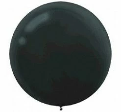 Favor Lane 60cm Black Round Balloon