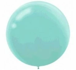 Qualatex 60cm Round Latex Balloons 60cm Jumbo Round Balloon - Mint Green