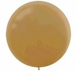 Favor Lane 60cm Metallic Gold Round Balloon 60cm Round Latex Balloons