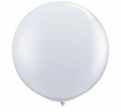 Favor Lane Wedding Decorations 60cm White Round Balloon