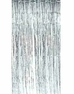 Favor Lane Silver Fringe Curtain Backdrop WEDDINGS