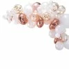 Ginger Ray WEDDINGS Rose Gold Balloon Arch Kit
