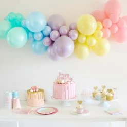 Illume Partyware Balloon Garland Kit DIY - Pastel