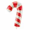 PartyDeco Glossy Foil Candy Cane Balloon