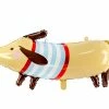 PartyDeco Jumbo Dachshund Foil Balloon Shape + Novelty Foil Balloons