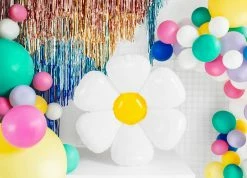 PartyDeco Foil Daisy Balloon WEDDINGS