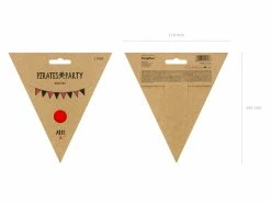 PartyDeco Pirates Party Pennant Bunting