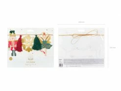 PartyDeco Nutcracker Paper Garland Kit Paper Garlands + Buntings