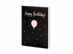 PartyDeco Cards 30th Birthday Card With Balloon Enamel Badge