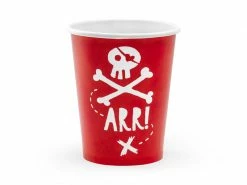 PartyDeco Pirate Party Cups