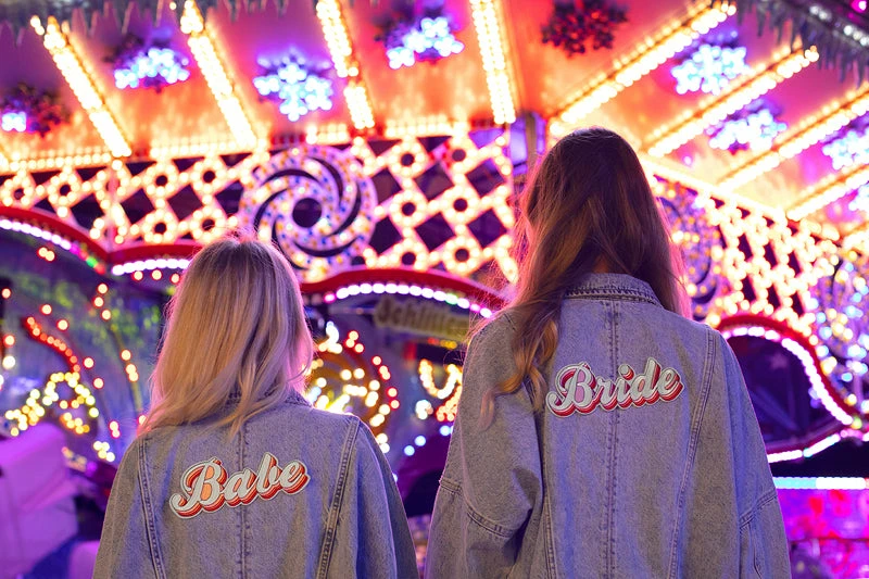 PartyDeco Bride Iron On Patch 4 PartyDeco Bride Iron On Patch