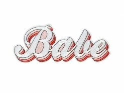 PartyDeco Babe Iron On Patch Bridal Shower/Hens Party