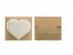 PartyDeco Heart Shape Paper Napkins
