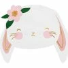 PartyDeco Pretty Bunny Face Paper Napkins Baby Shower - Pastel
