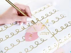 PartyDeco Christmas Bauble Gift Tags Gift/Name Tags