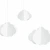 PartyDeco Backdrops Hanging Paper Cloud Decoration Set