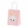 PartyDeco Favour/Party Bags BOO Pink Paper Gift Bags