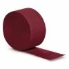 Favor Lane Burgundy Crepe Streamer Streamers