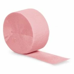 Favor Lane Streamers Classic Pink Crepe Streamer - 30m