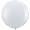 Qualatex 75cm + 90cm Round Latex Balloons 90cm Jumbo Round Balloon - Clear