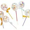 Poppies For Grace Confetti Filled Balloons Confetti Balloon Pops Cake Topper