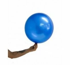 Favor Lane 45cm Stretchy Satin Balloon Ball - Sapphire Blue