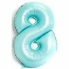 Favor Lane Pastel Blue 100cm Number 8 Balloon Number Balloons