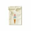 Favor Lane Calico Party Favour Bag - Sweet Icecream Favour/Party Bags