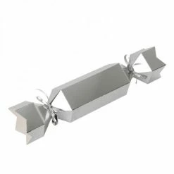 Five Star Party Co Bonbon Classic Metallic Silver 10pk WEDDINGS