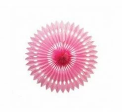 Favor Lane Paper Fan - Classic Pink