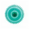 Favor Lane Paper Fan - Classic Turquoise