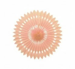 Favor Lane Paper Fan - Peach WEDDINGS
