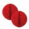 Favor Lane WEDDINGS Honeycomb Ball - Red
