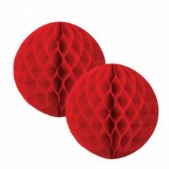 Favor Lane WEDDINGS Honeycomb Ball - Red